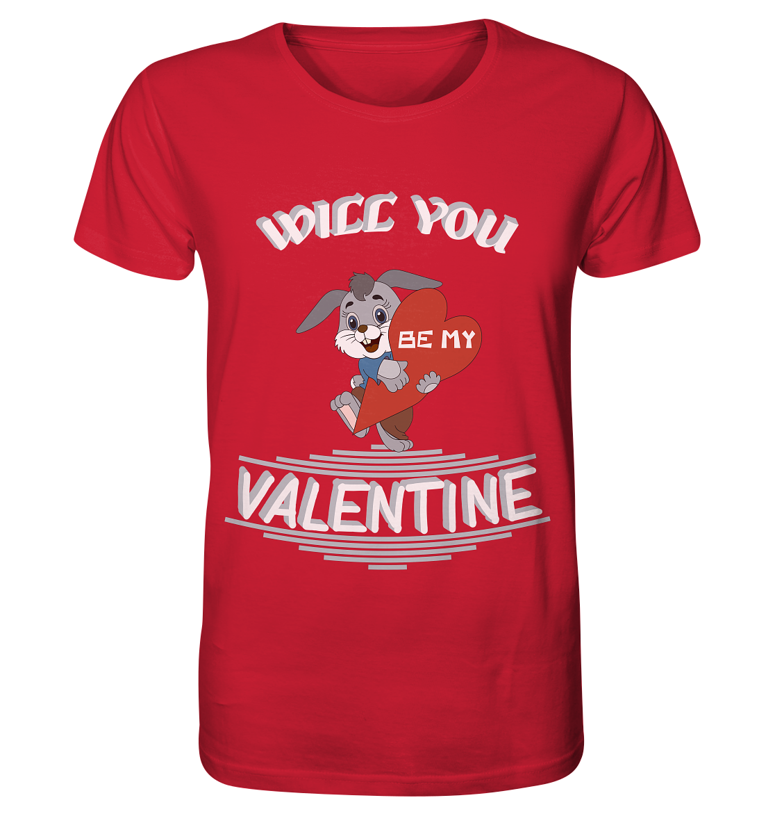 Valentine, Valentinstag am 14. Februar, Geschenkideen - Organic Shirt