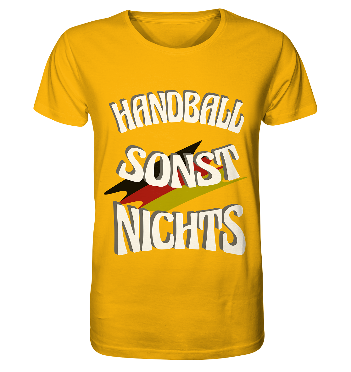 Handball sonst Nichts, mit Leib und Seele Fan, Handballfans - Organic Shirt