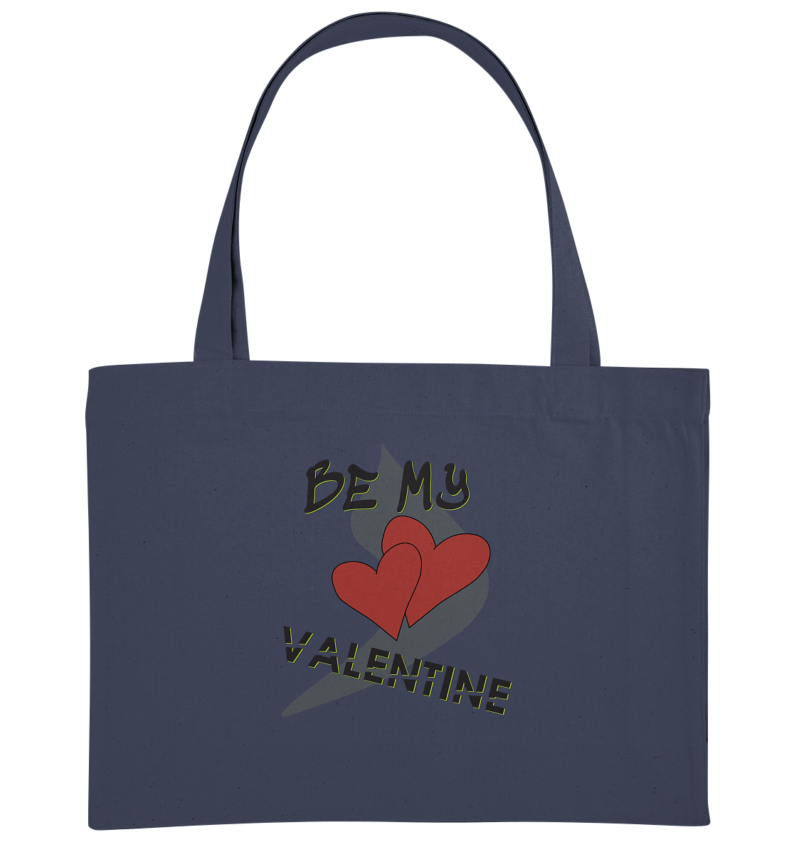Be my Valentine, Valentinstag, 14. Februar - Organic Shopping-Bag