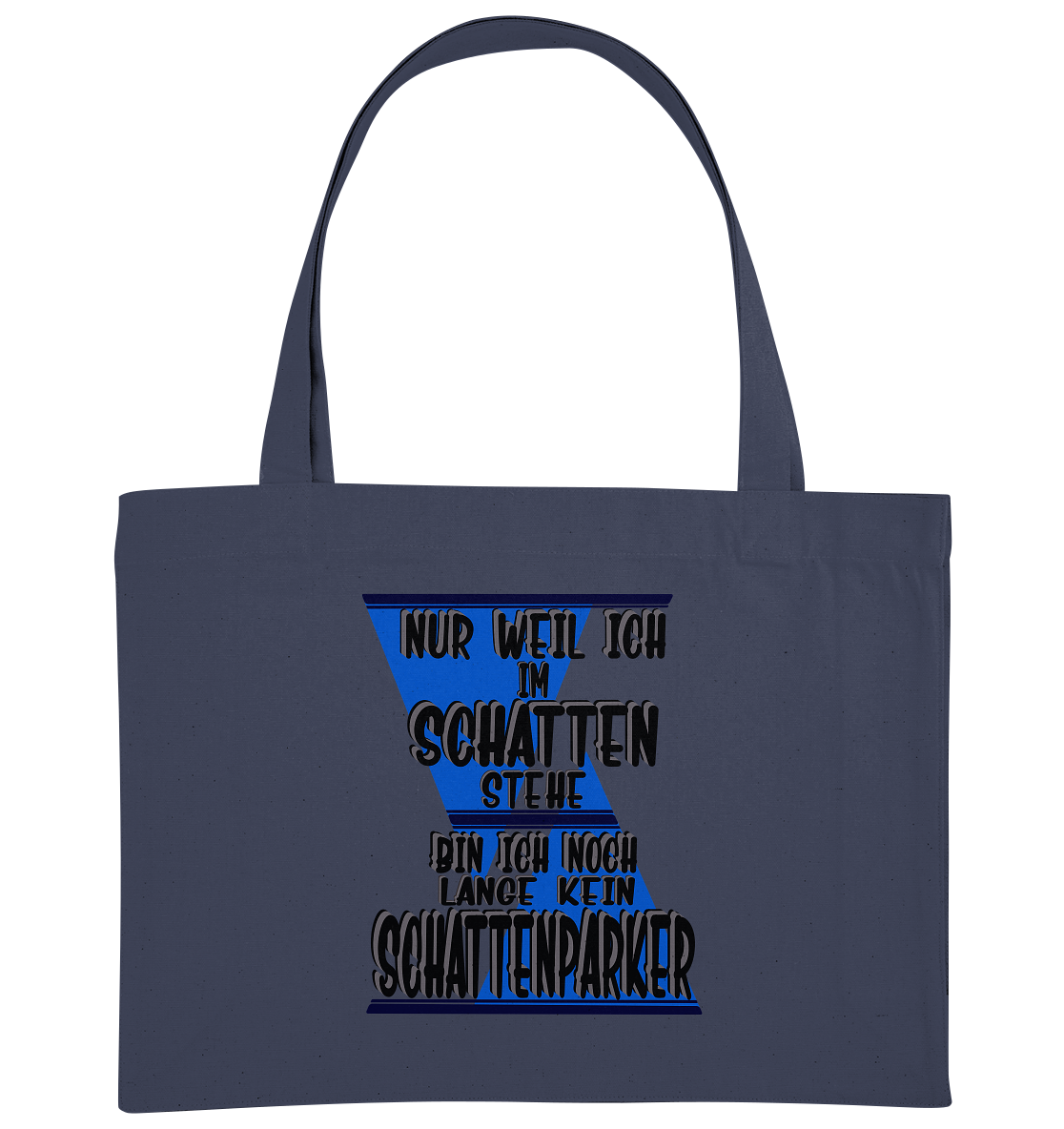 Schattenparker, mein Statement dazu - Organic Shopping-Bag