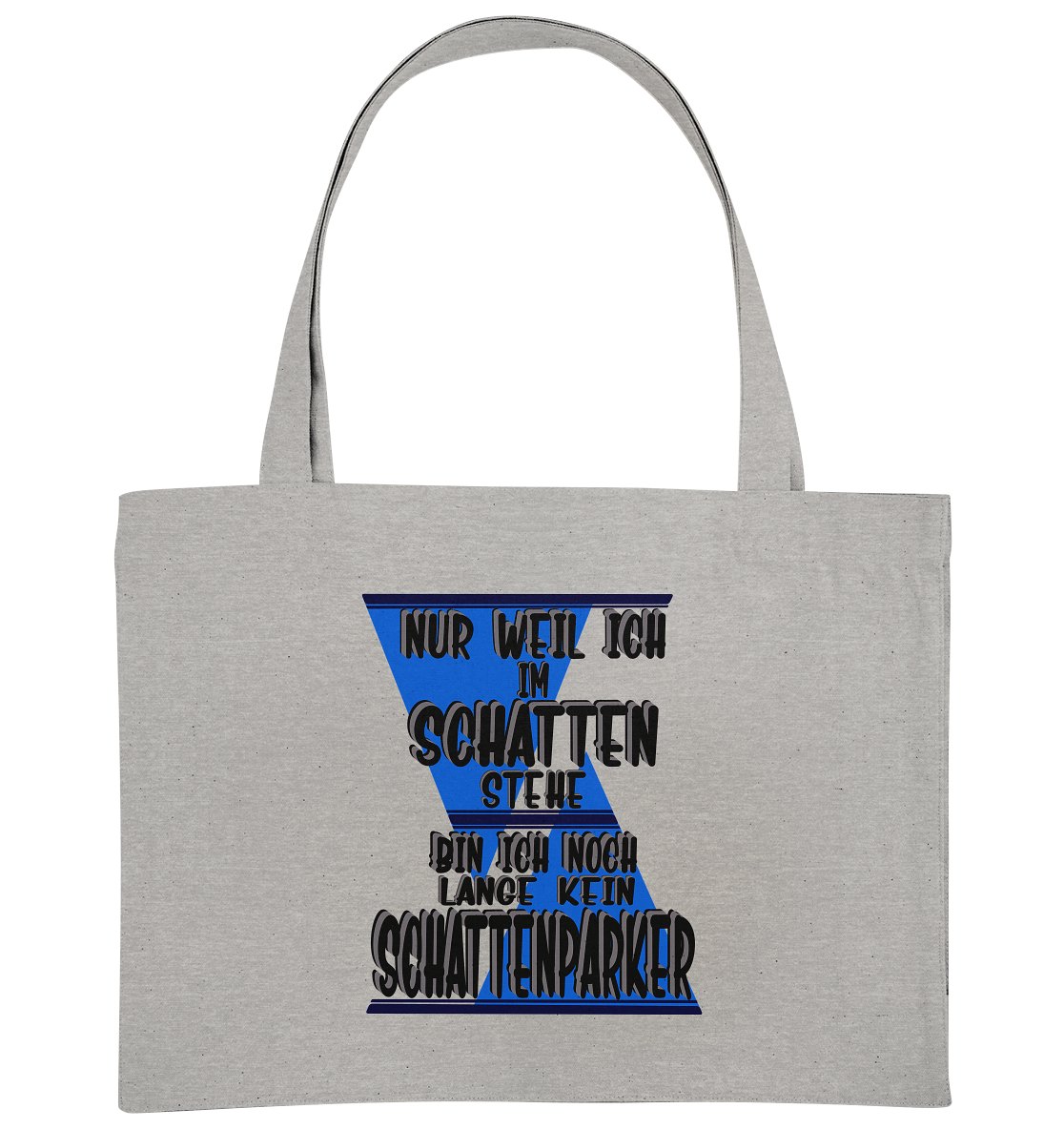 Schattenparker, mein Statement dazu - Organic Shopping-Bag