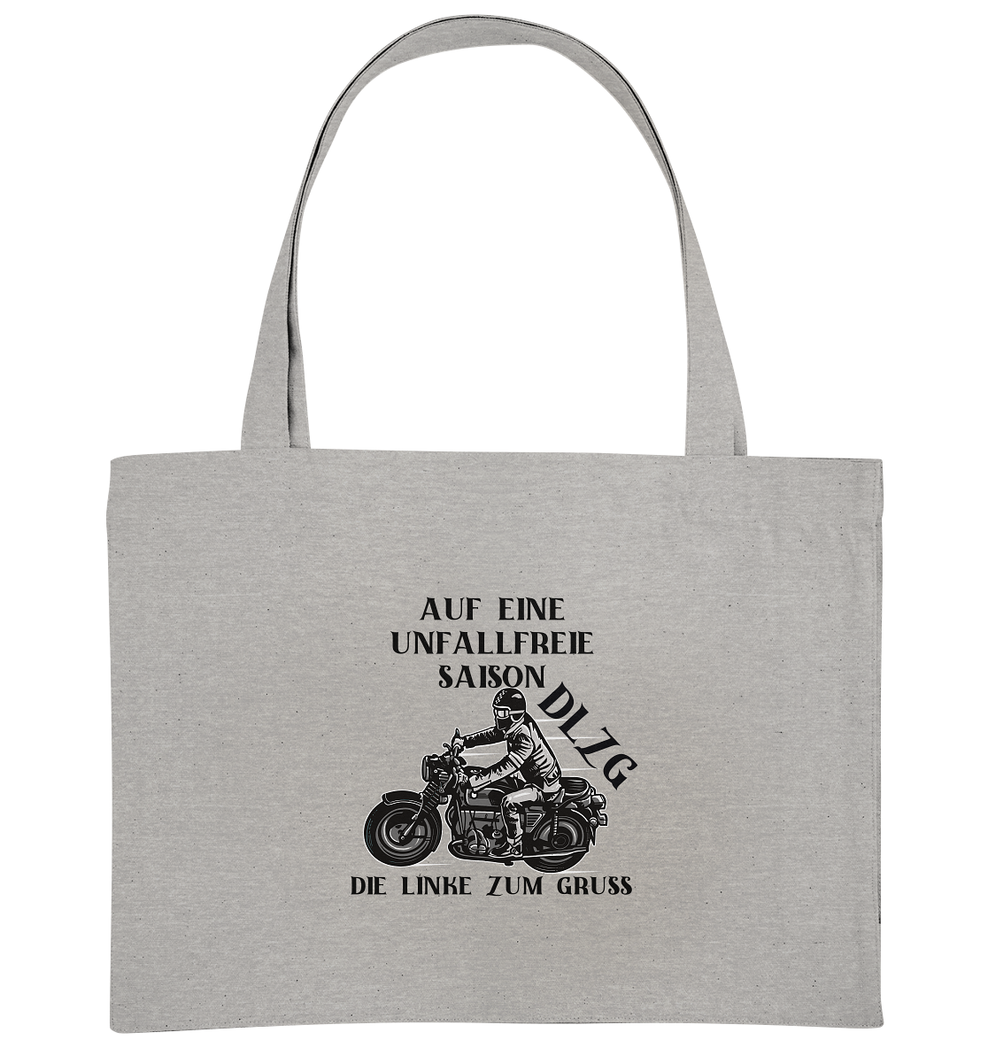 DLzG Glücksbringer Unfallfrei- Organic Shopping-Bag