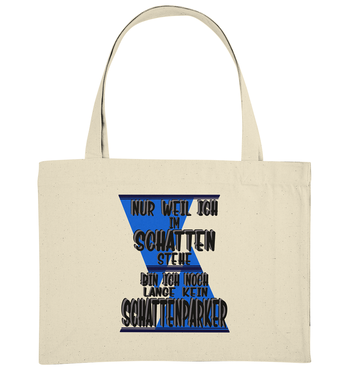 Schattenparker, mein Statement dazu - Organic Shopping-Bag