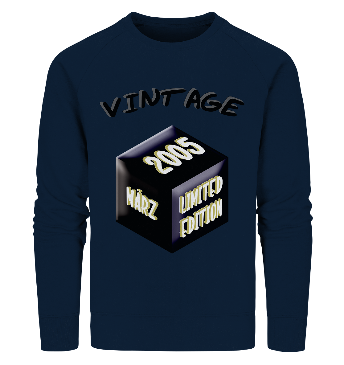 Vintage 2005 MÄRZ Limited Edition, Geschenk zum 18 - Organic Sweatshirt