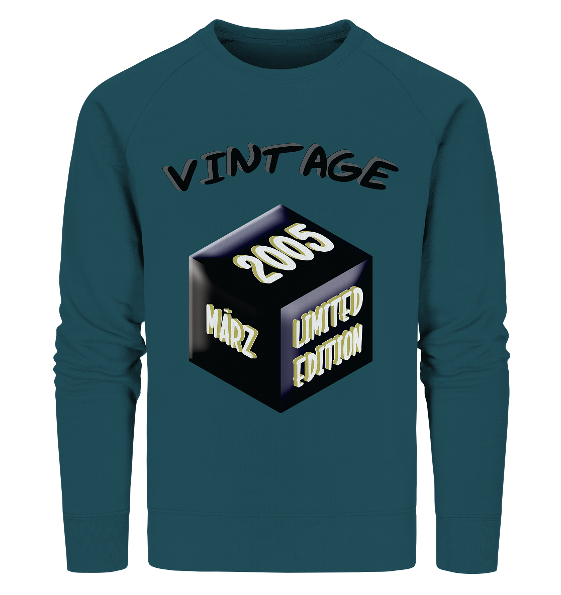 Vintage 2005 MÄRZ Limited Edition, Geschenk zum 18 - Organic Sweatshirt