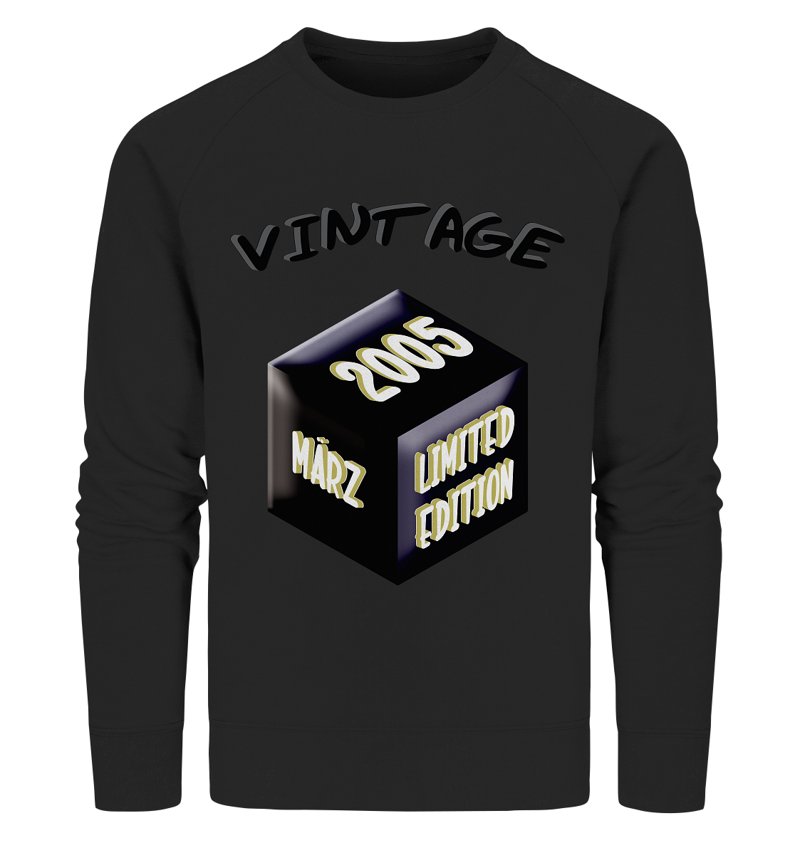 Vintage 2005 MÄRZ Limited Edition, Geschenk zum 18 - Organic Sweatshirt