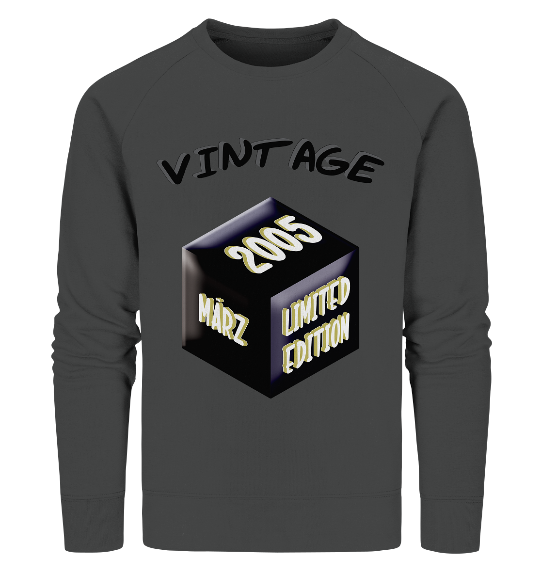 Vintage 2005 MÄRZ Limited Edition, Geschenk zum 18 - Organic Sweatshirt