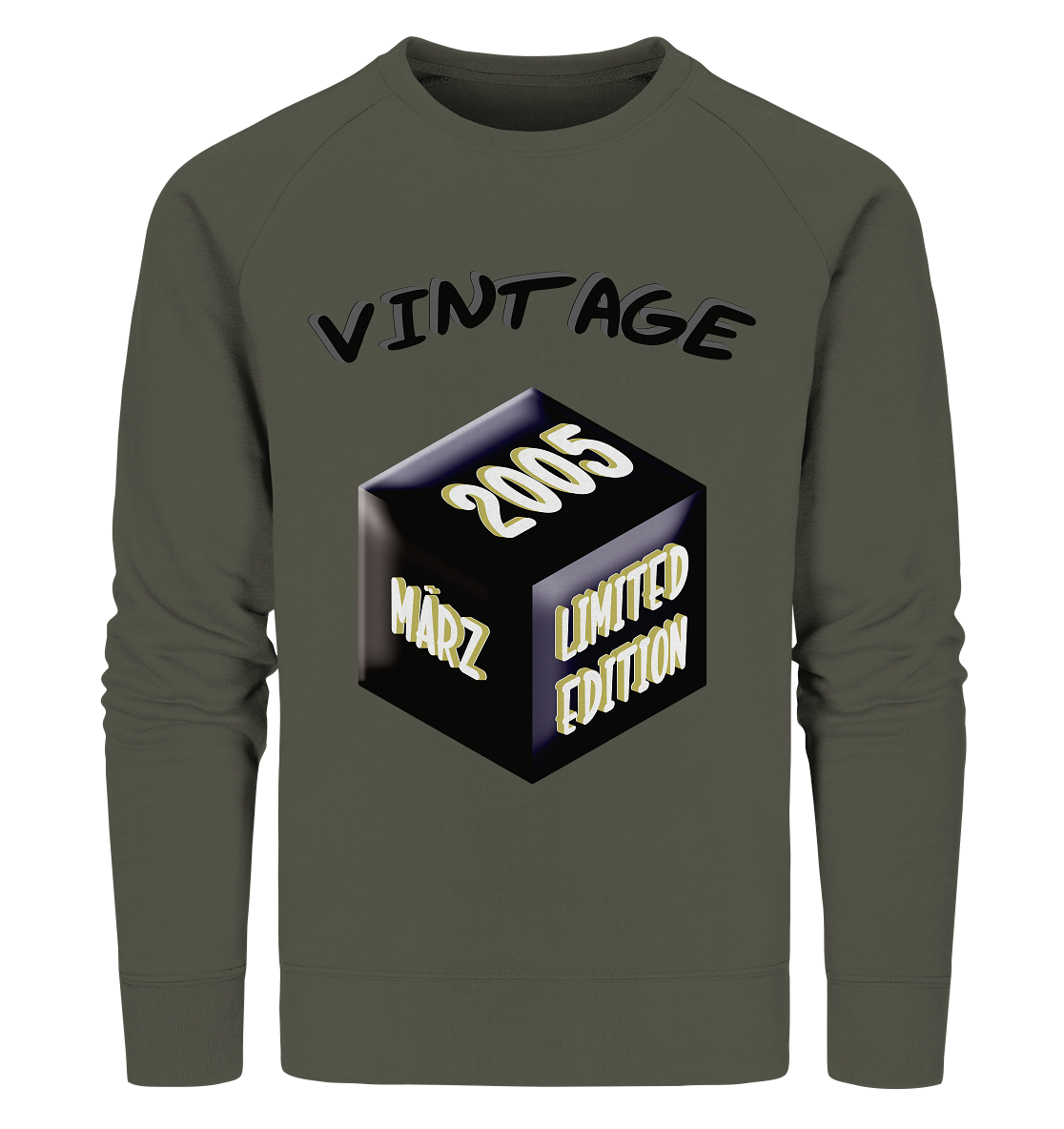Vintage 2005 MÄRZ Limited Edition, Geschenk zum 18 - Organic Sweatshirt