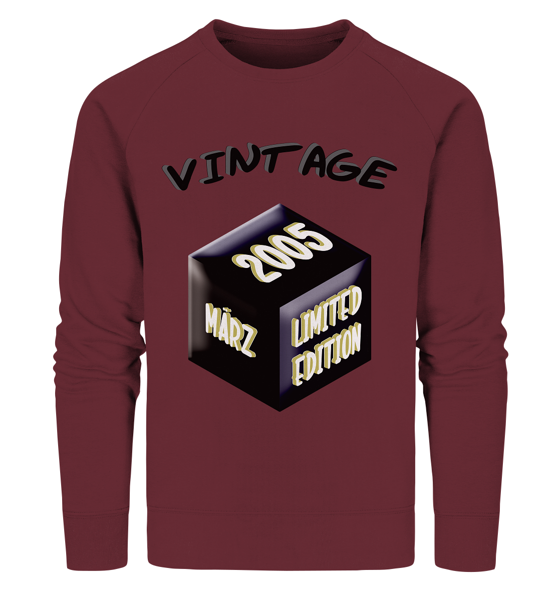 Vintage 2005 MÄRZ Limited Edition, Geschenk zum 18 - Organic Sweatshirt