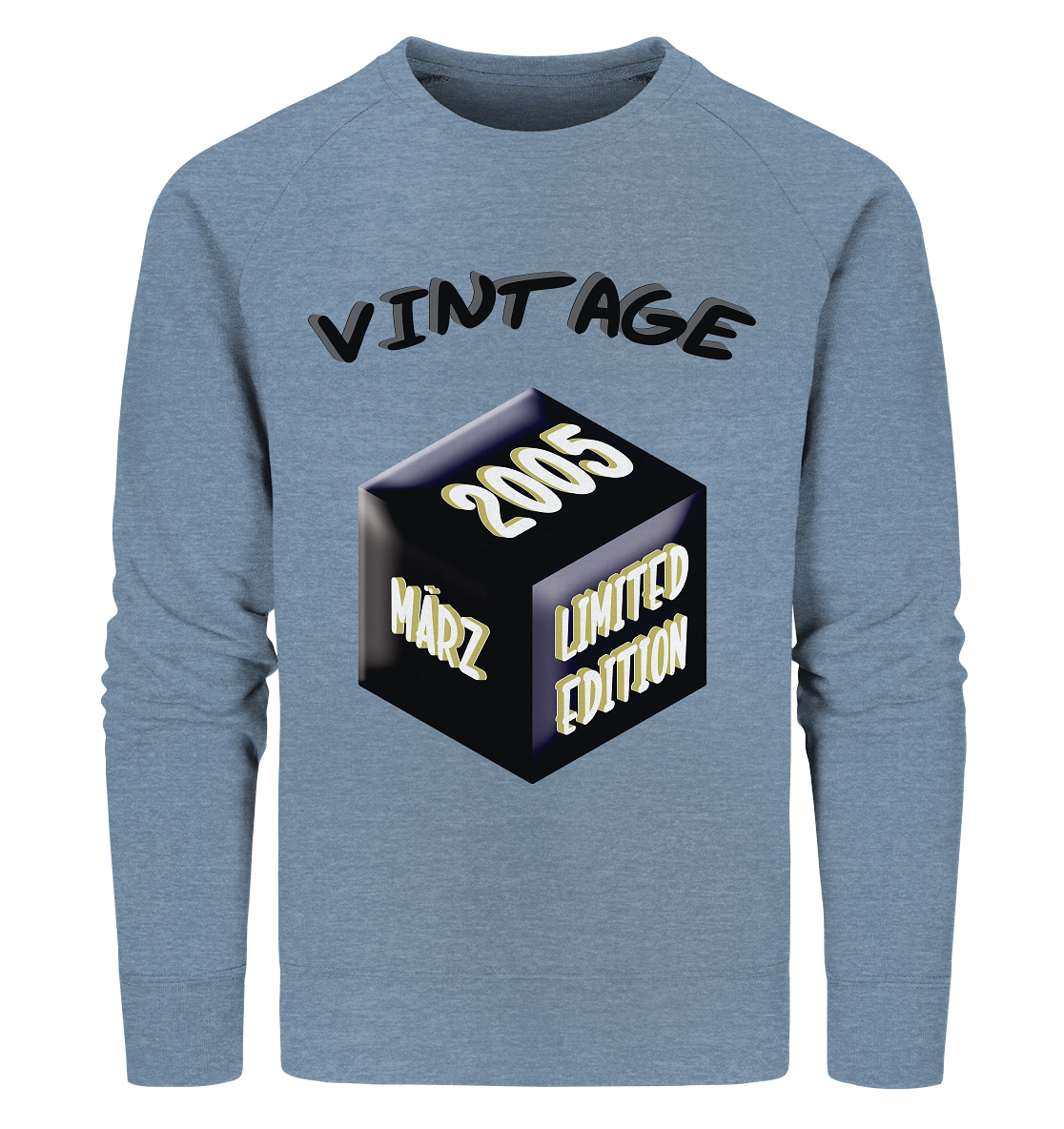 Vintage 2005 MÄRZ Limited Edition, Geschenk zum 18 - Organic Sweatshirt