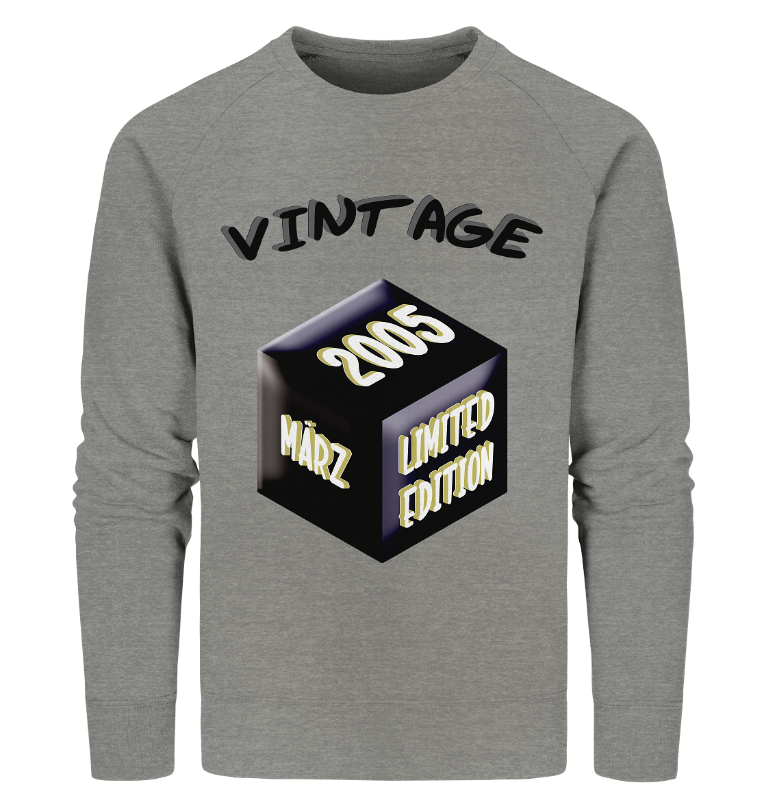 Vintage 2005 MÄRZ Limited Edition, Geschenk zum 18 - Organic Sweatshirt