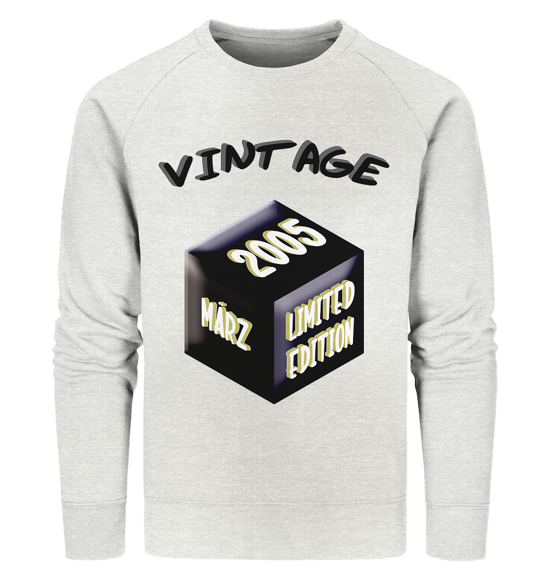 Vintage 2005 MÄRZ Limited Edition, Geschenk zum 18 - Organic Sweatshirt