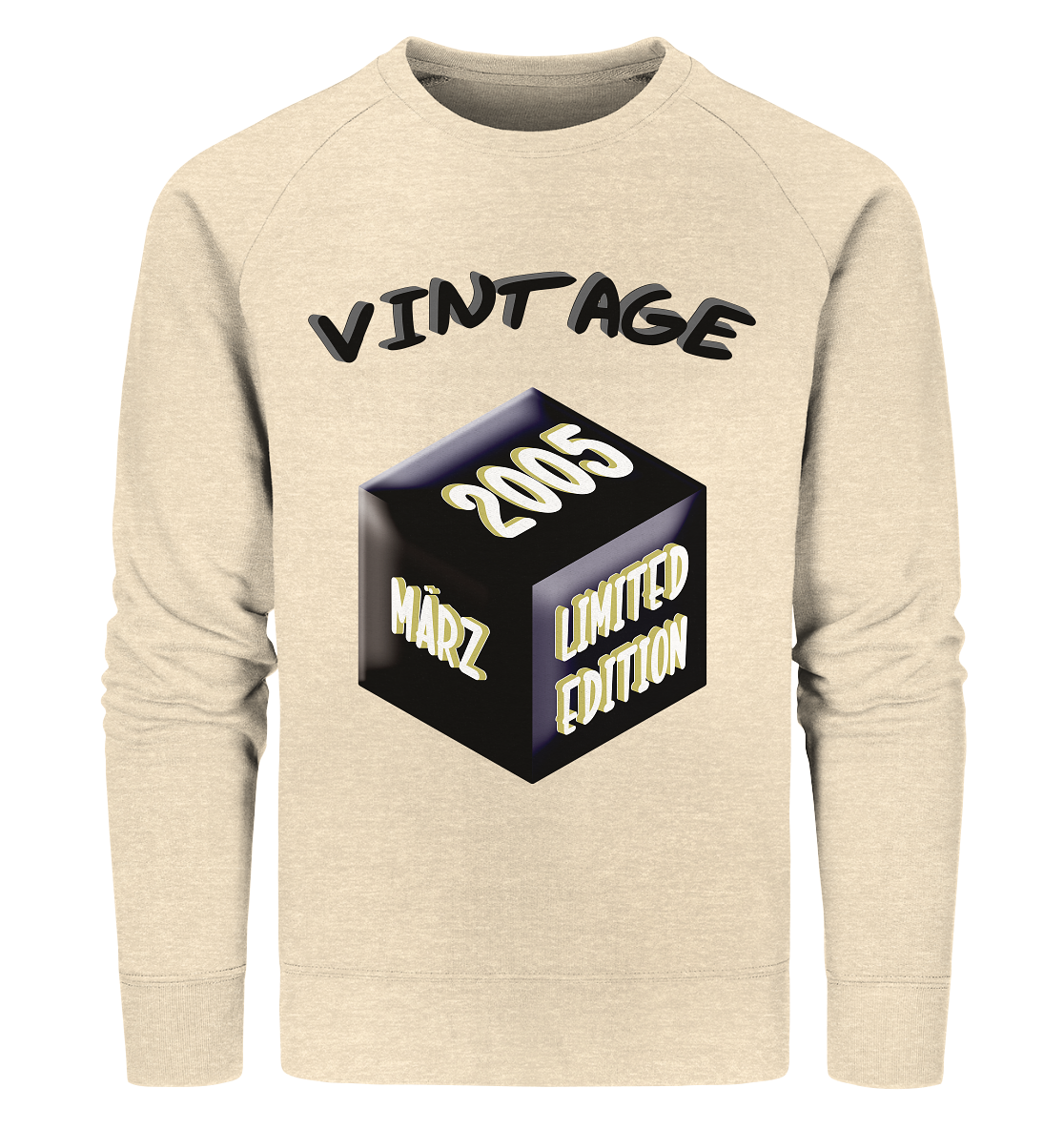 Vintage 2005 MÄRZ Limited Edition, Geschenk zum 18 - Organic Sweatshirt