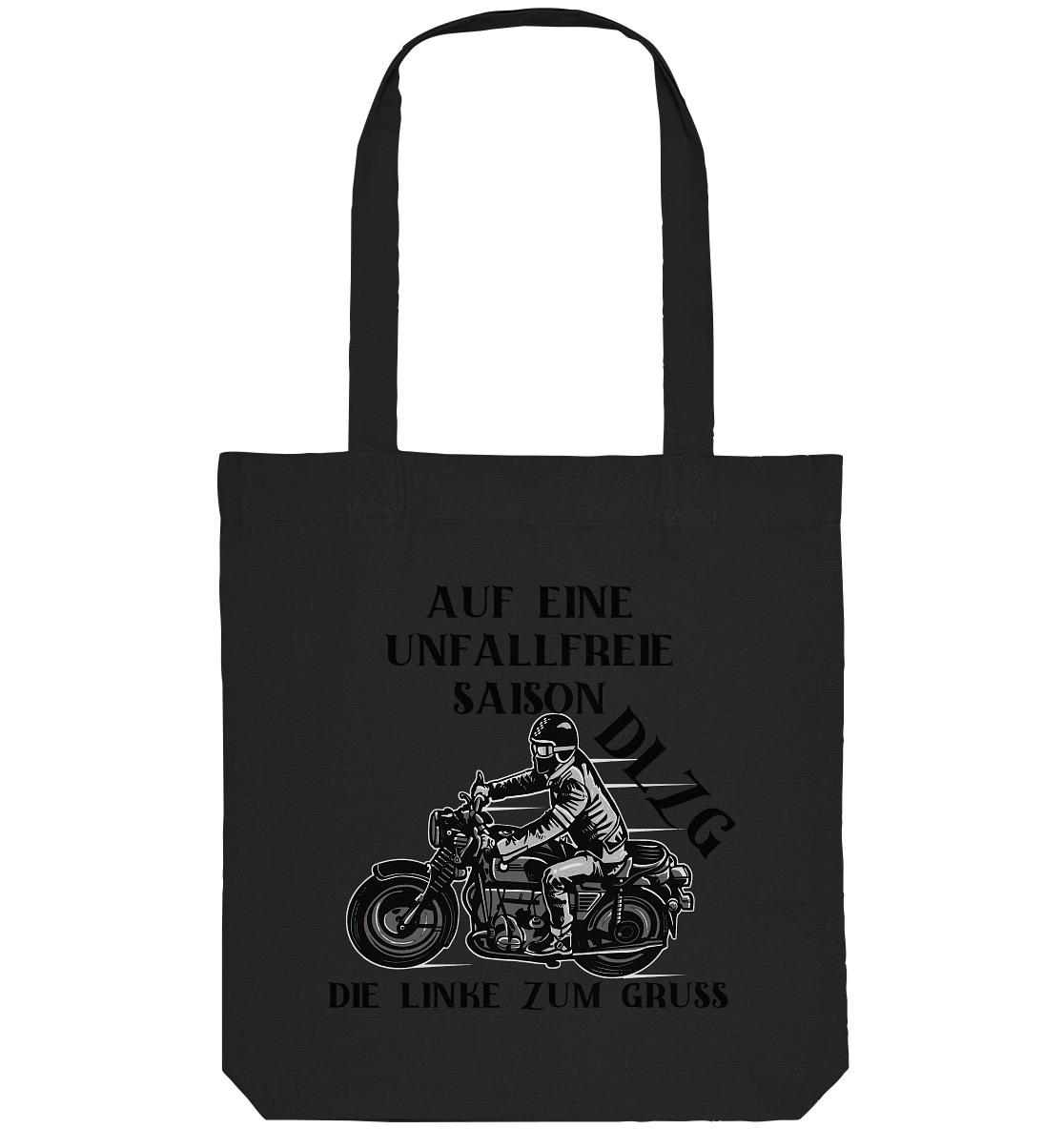 DLzG Glücksbringer Unfallfrei - Organic Tote-Bag
