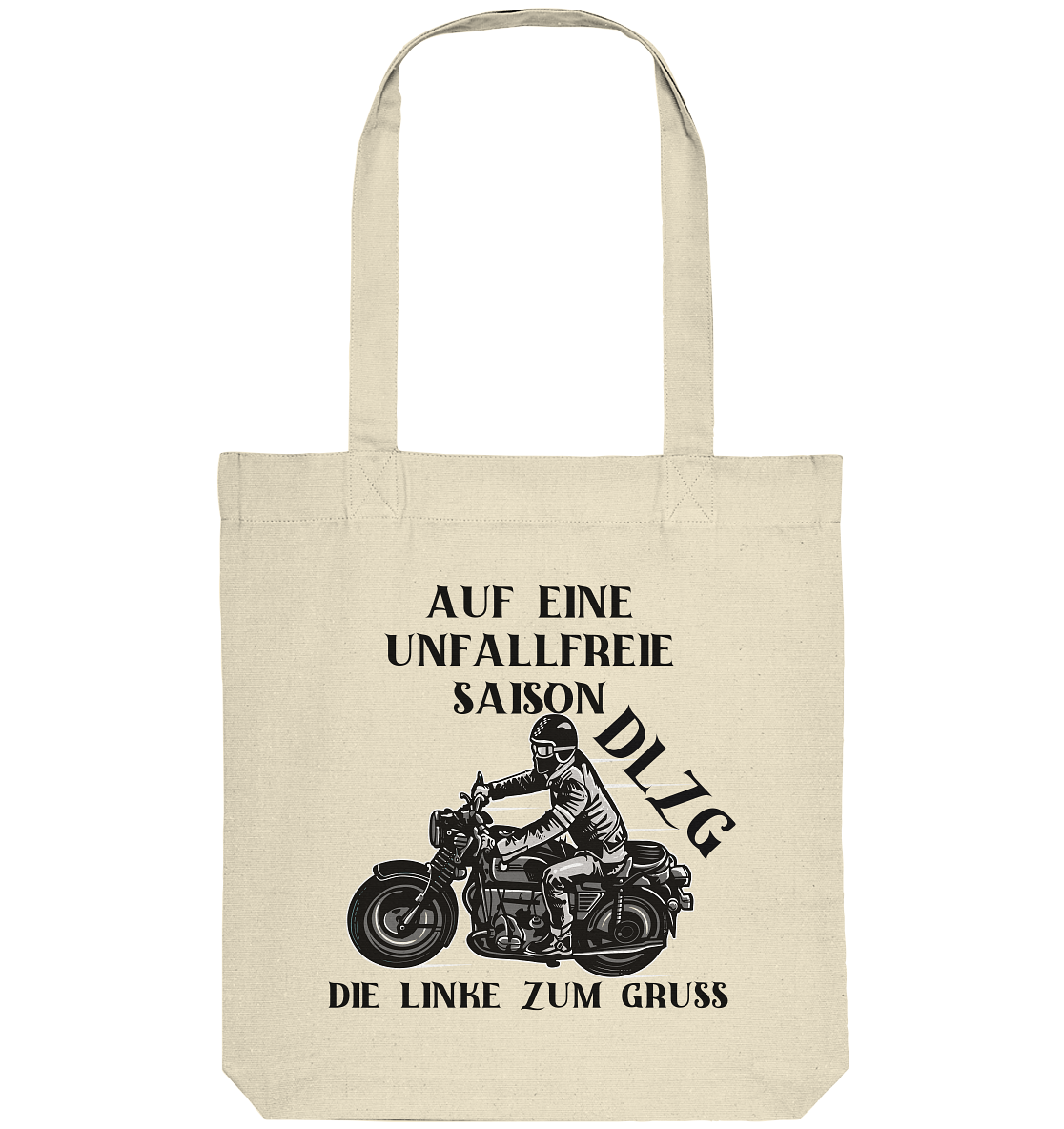 DLzG Glücksbringer Unfallfrei - Organic Tote-Bag