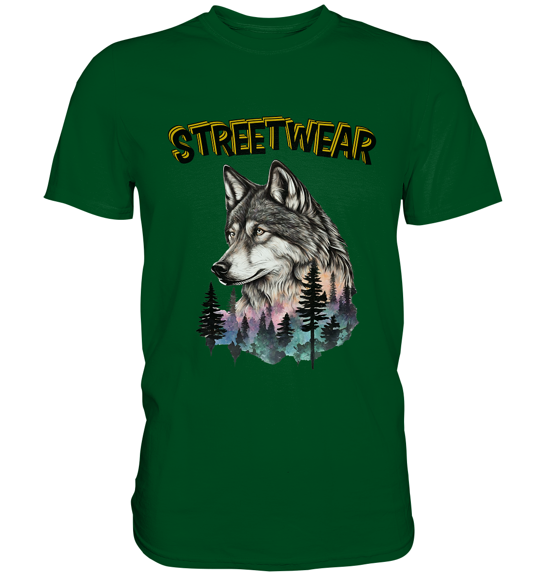 Streetwear Wildlife Design - Premium Shirt