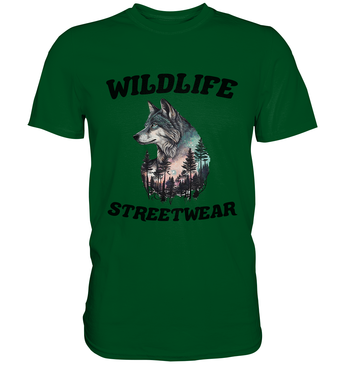 Streetwear Wildlife Design - Premium Shirt