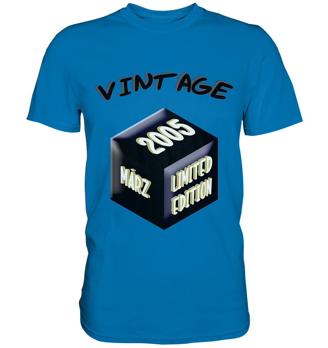 Vintage 2005 MÄRZ Limited Edition, Geschenk zum 18 - Premium Shirt