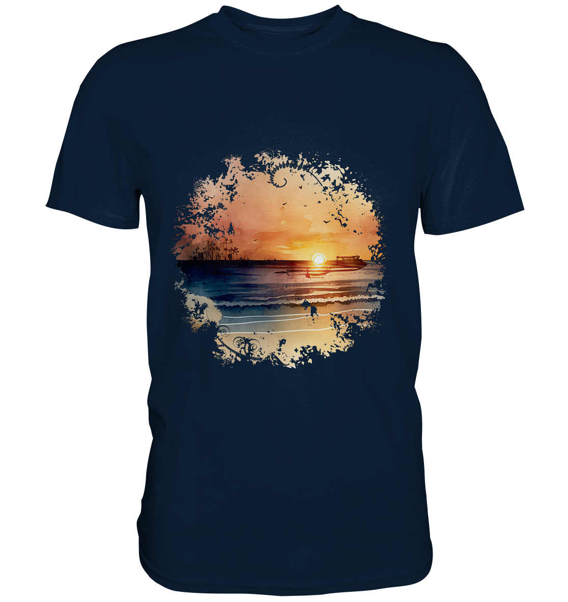 Sunset- "Endless Summer" Sommer und gute Laune in deinem Kleiderschrank - Premium Shirt