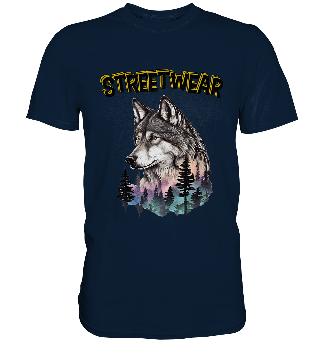 Streetwear Wildlife Design - Premium Shirt