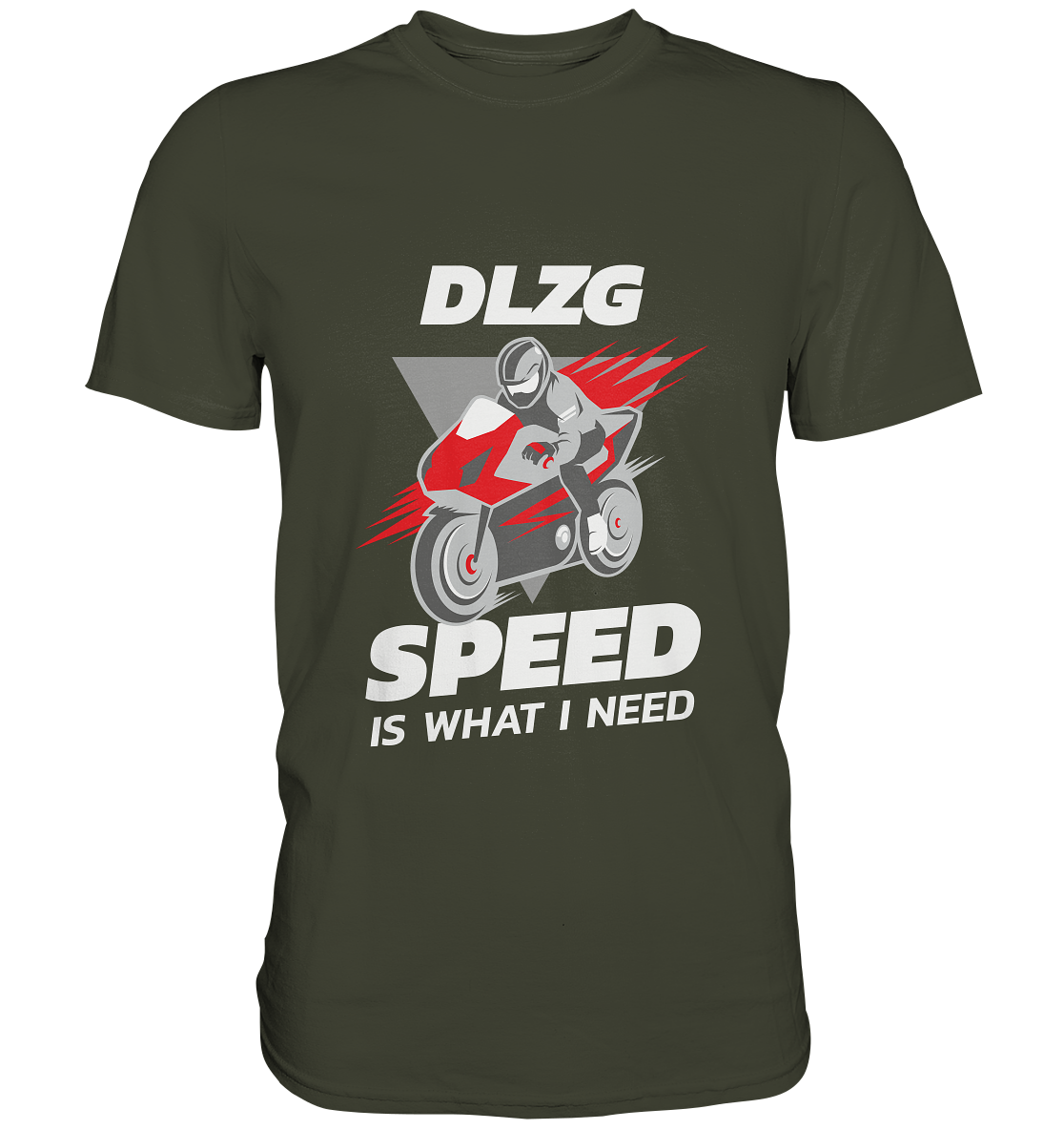 DLzG: Spaß und Action mit Speed- Premium Shirt
