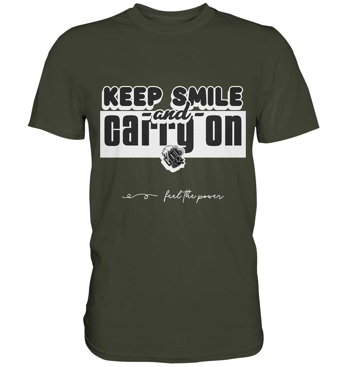 Keep Smile | Premium Shirt