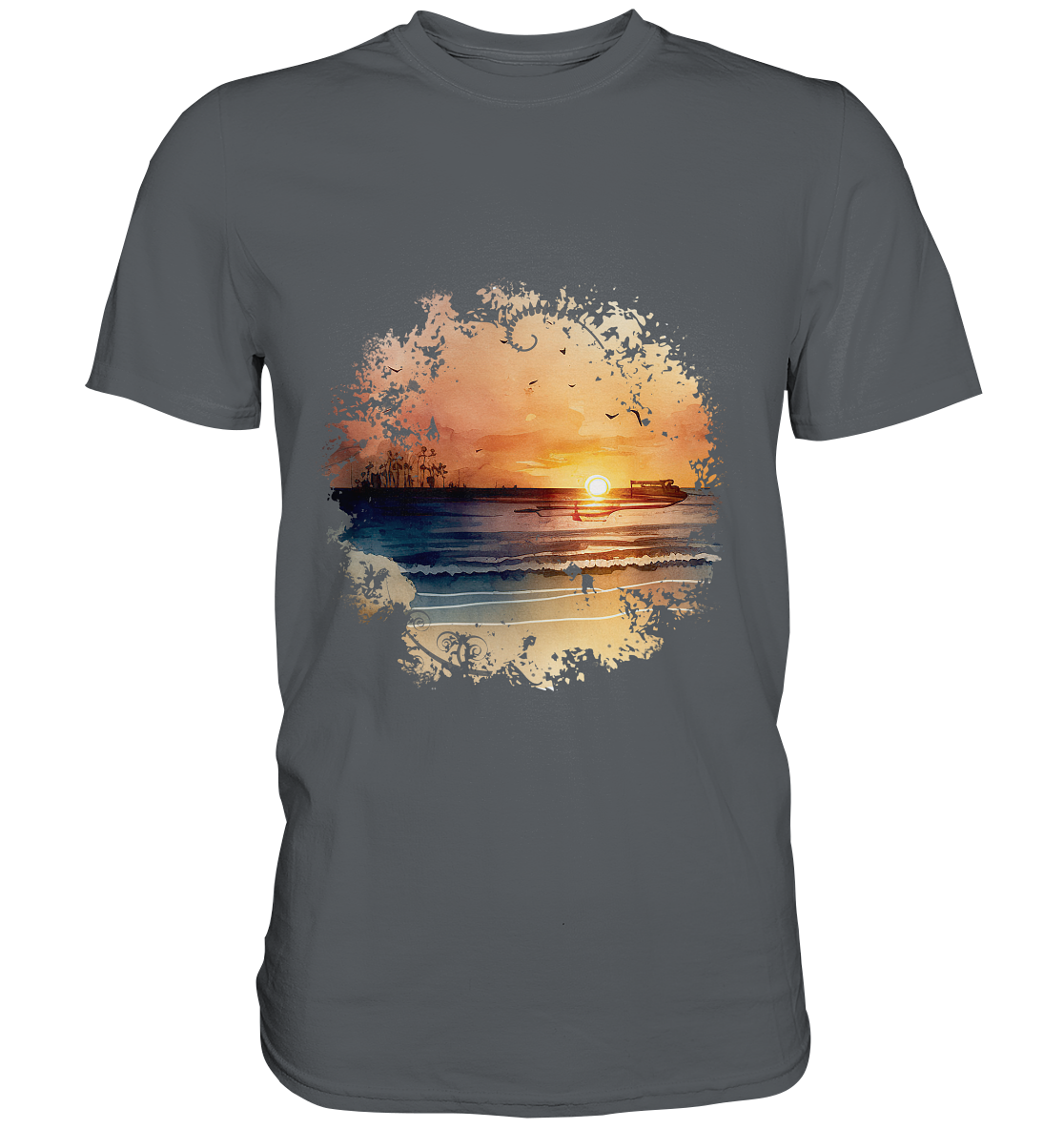 Sunset- "Endless Summer" Sommer und gute Laune in deinem Kleiderschrank - Premium Shirt