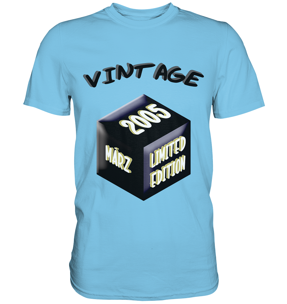 Vintage 2005 MÄRZ Limited Edition, Geschenk zum 18 - Premium Shirt