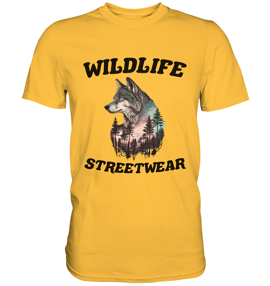 Streetwear Wildlife Design - Premium Shirt