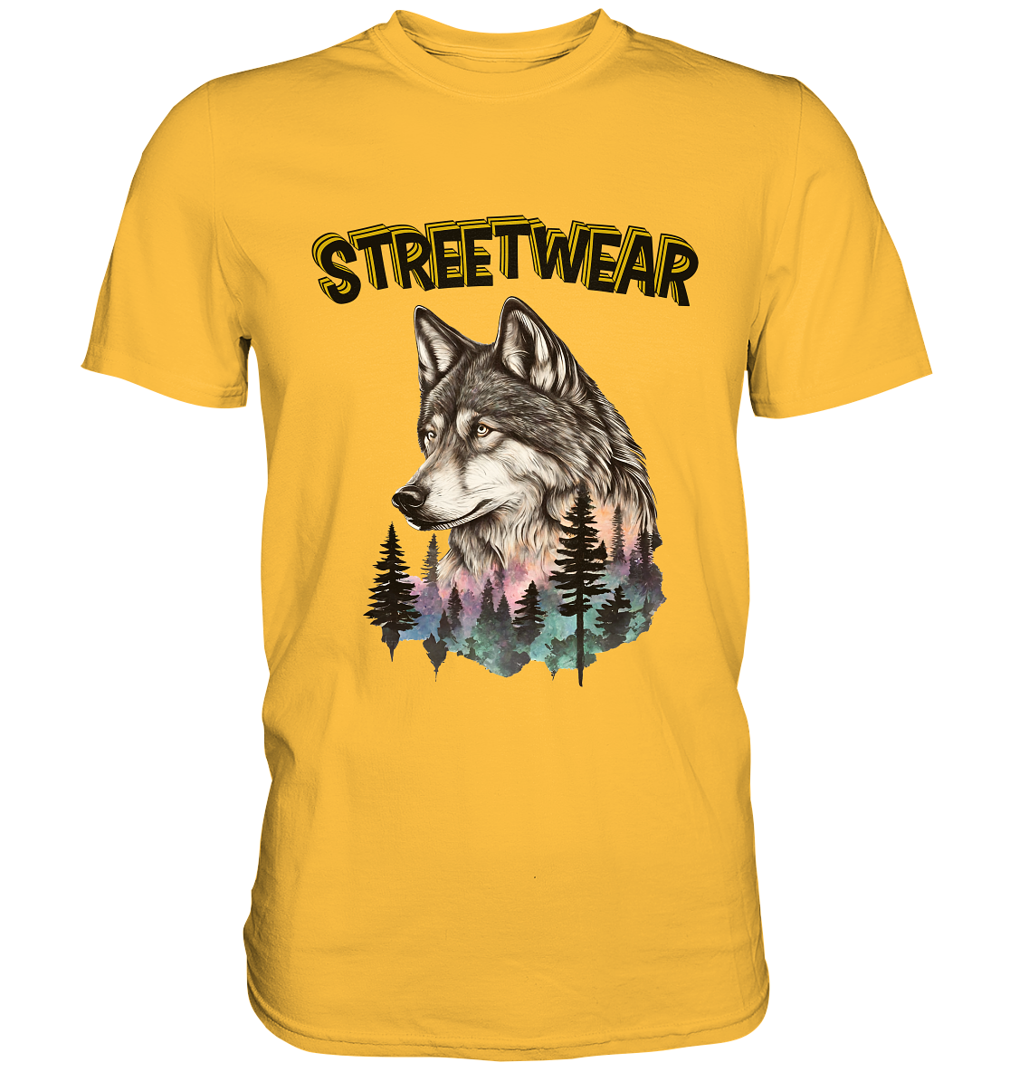 Streetwear Wildlife Design - Premium Shirt