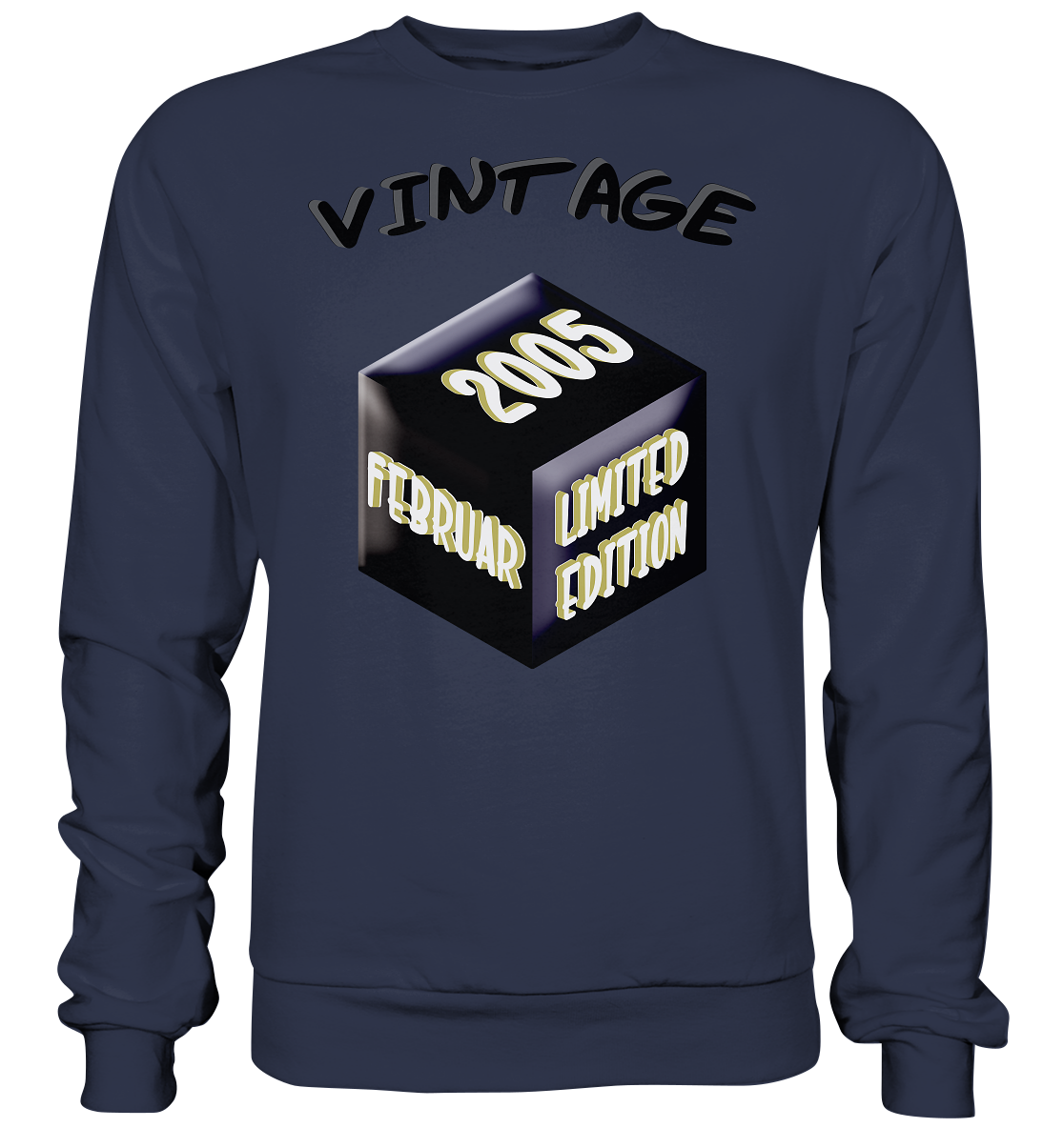 Vintage 2005 FEB Limited Edition, Geschenk zum 18 - Premium Sweatshirt