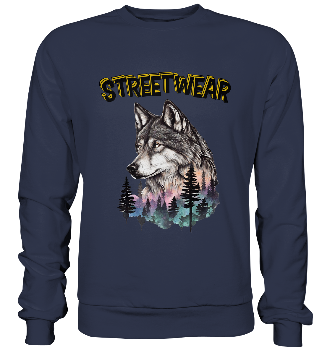 Streetwear Wildlife Design - Premium Sweatshirt