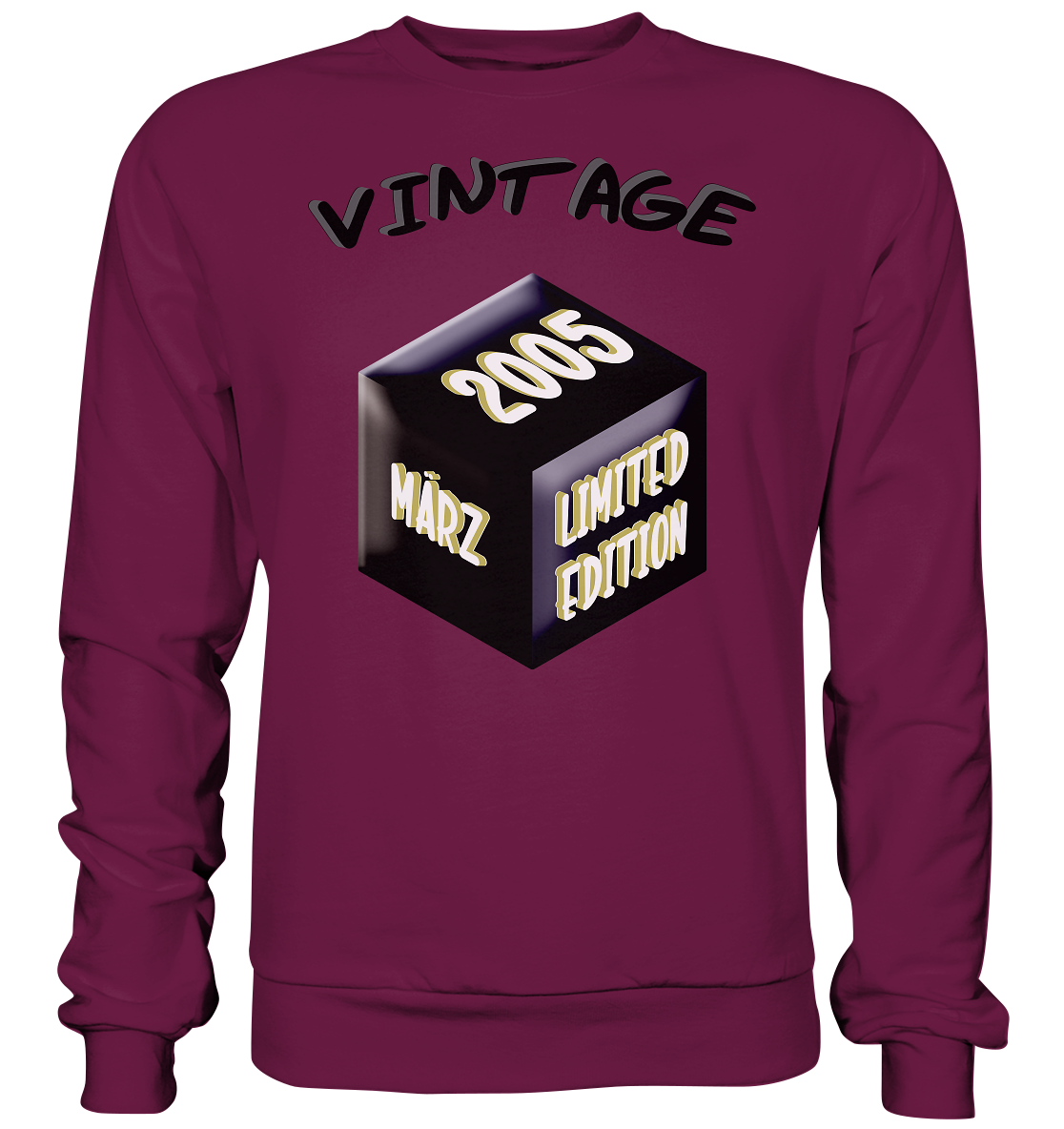 Vintage 2005 MÄRZ Limited Edition, Geschenk zum 18 - Premium Sweatshirt