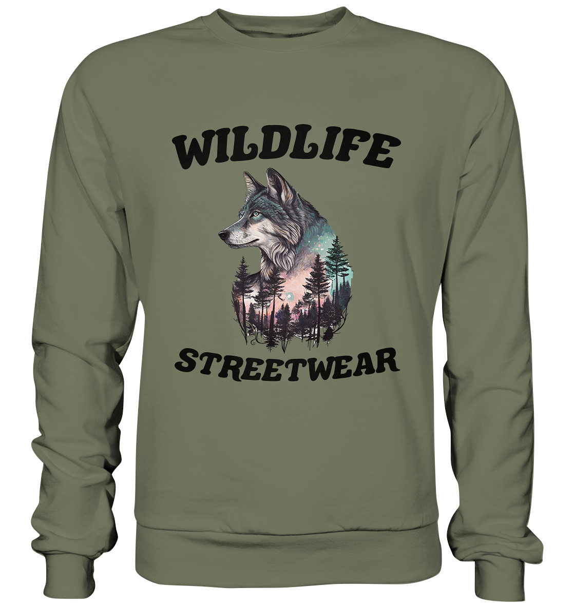 Streetwear Wildlife Design - Premium Sweatshirt