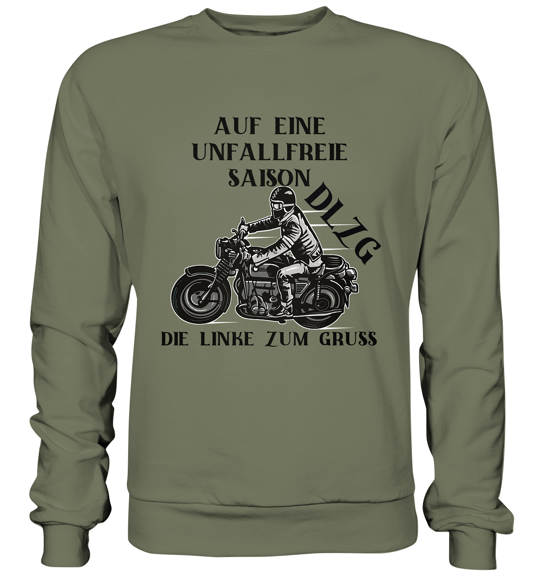 DLzG Glücksbringer Unfallfrei- Premium Sweatshirt