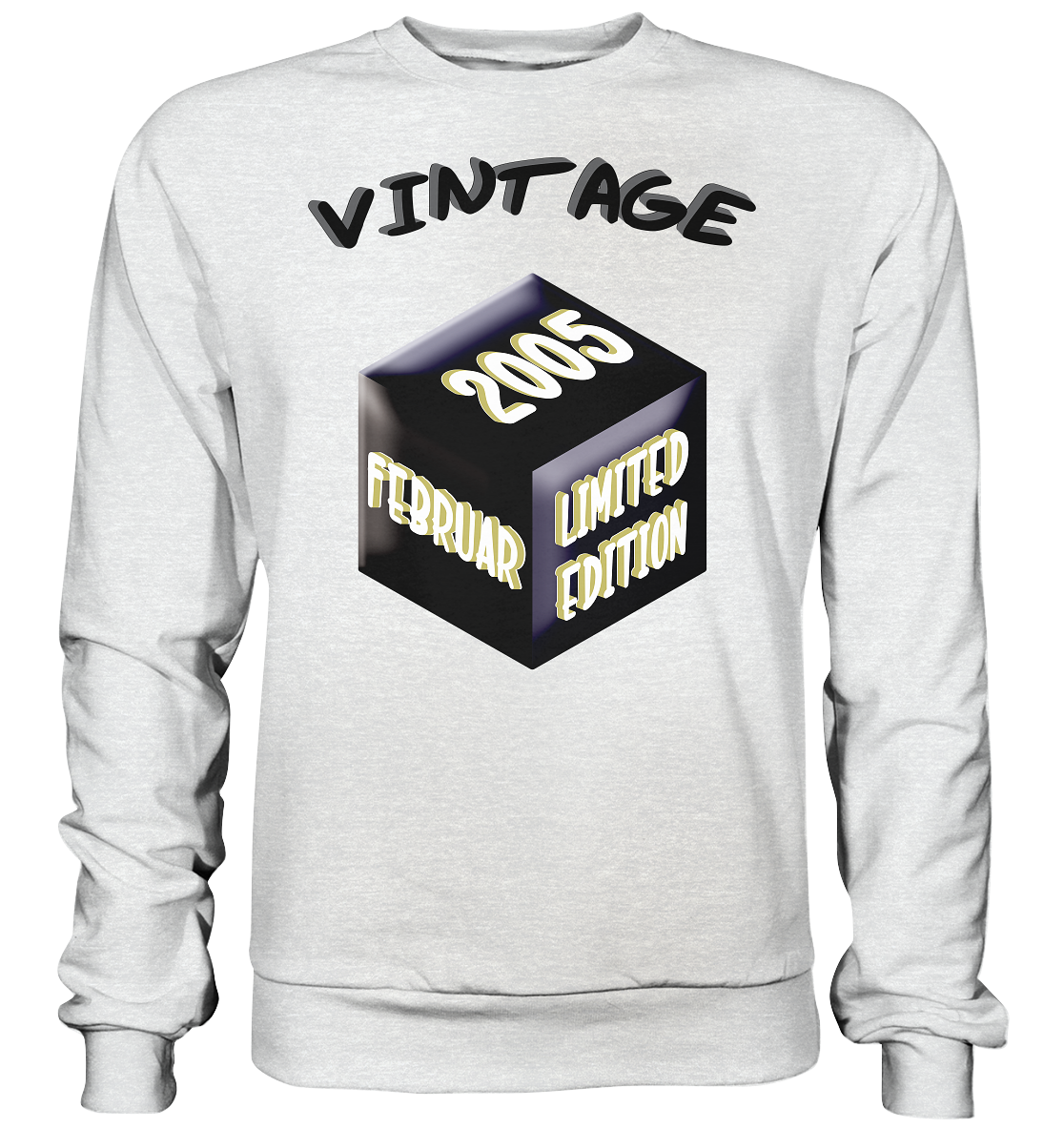 Vintage 2005 FEB Limited Edition, Geschenk zum 18 - Premium Sweatshirt