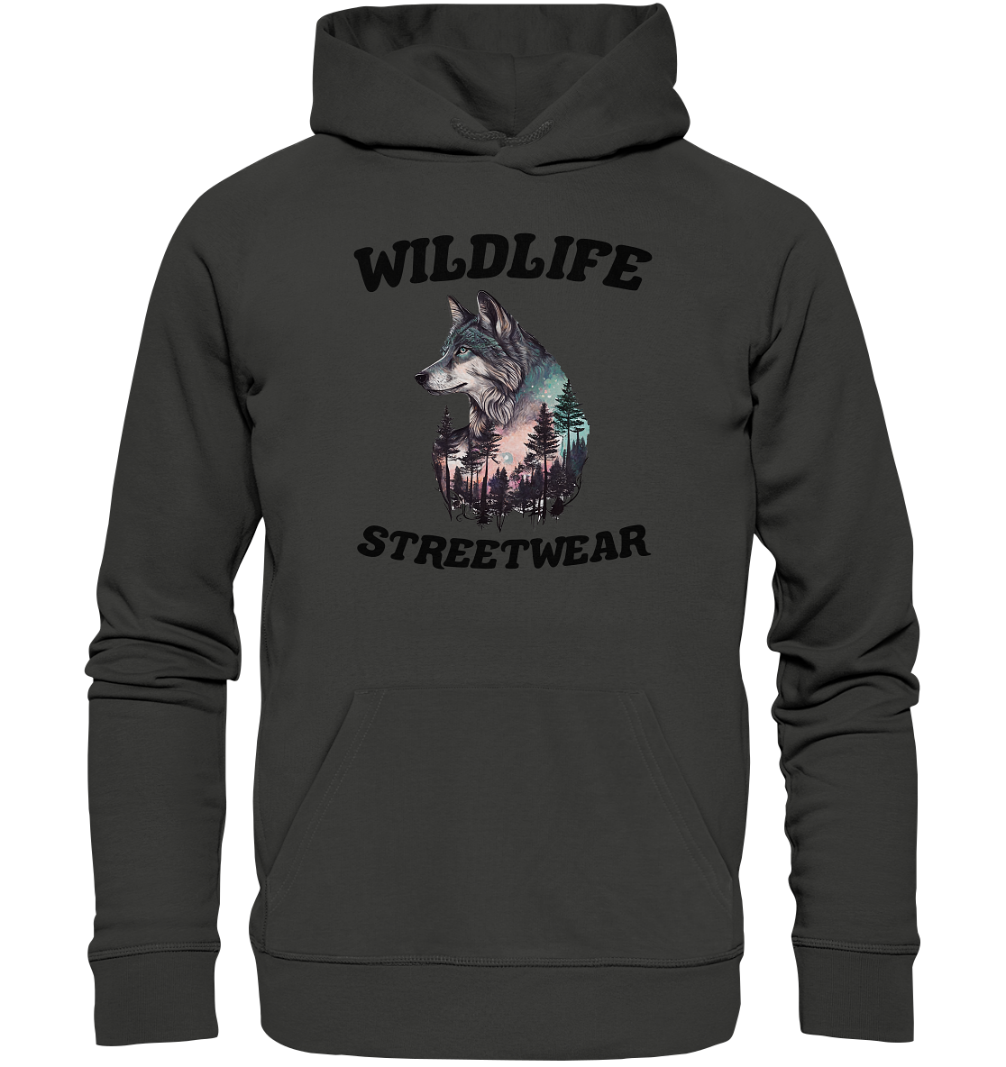 Streetwear Wildlife Design - Premium Unisex Hoodie