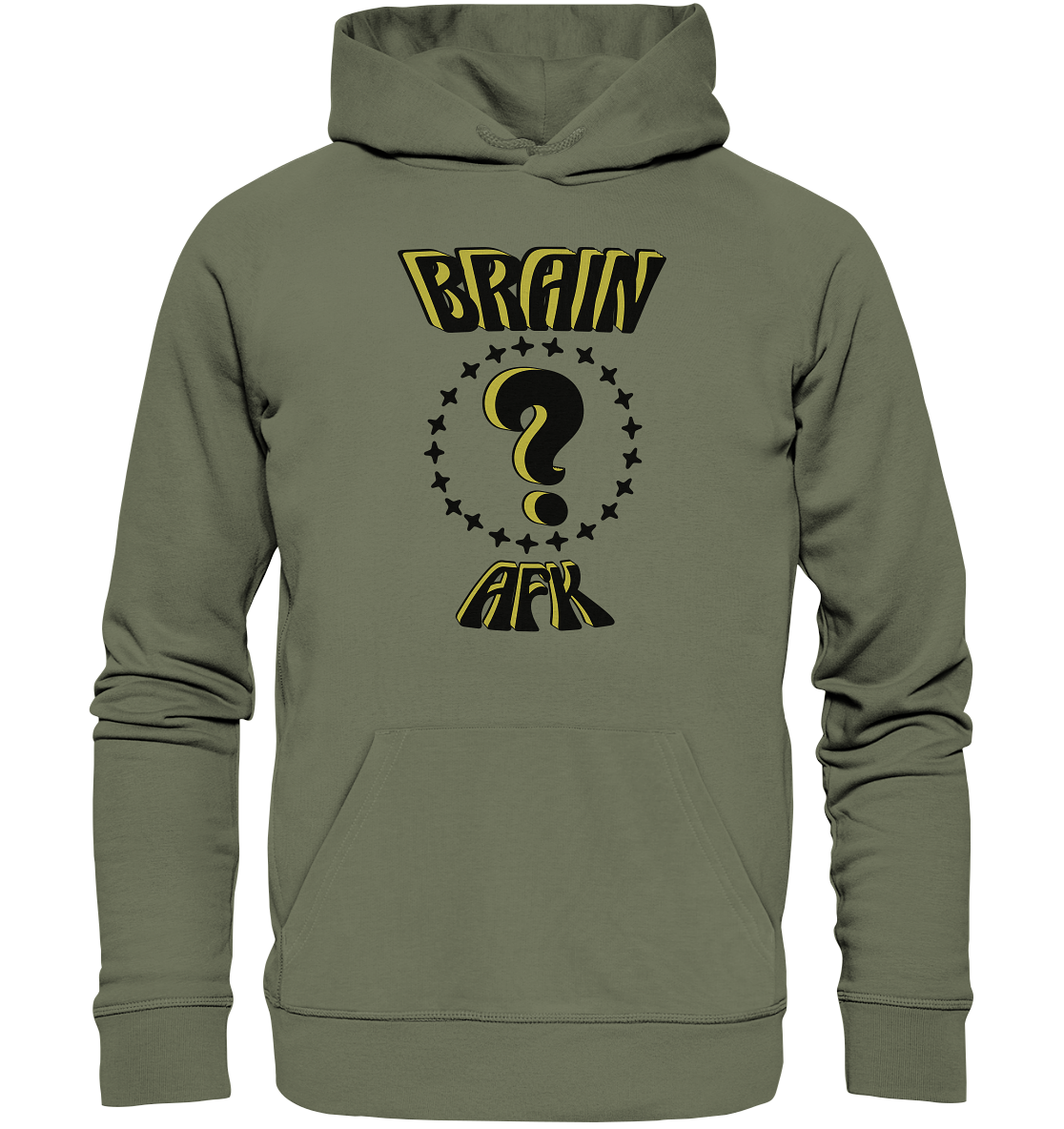 Brain AFK, bin mal abwesend, Trendy - Premium Unisex Hoodie
