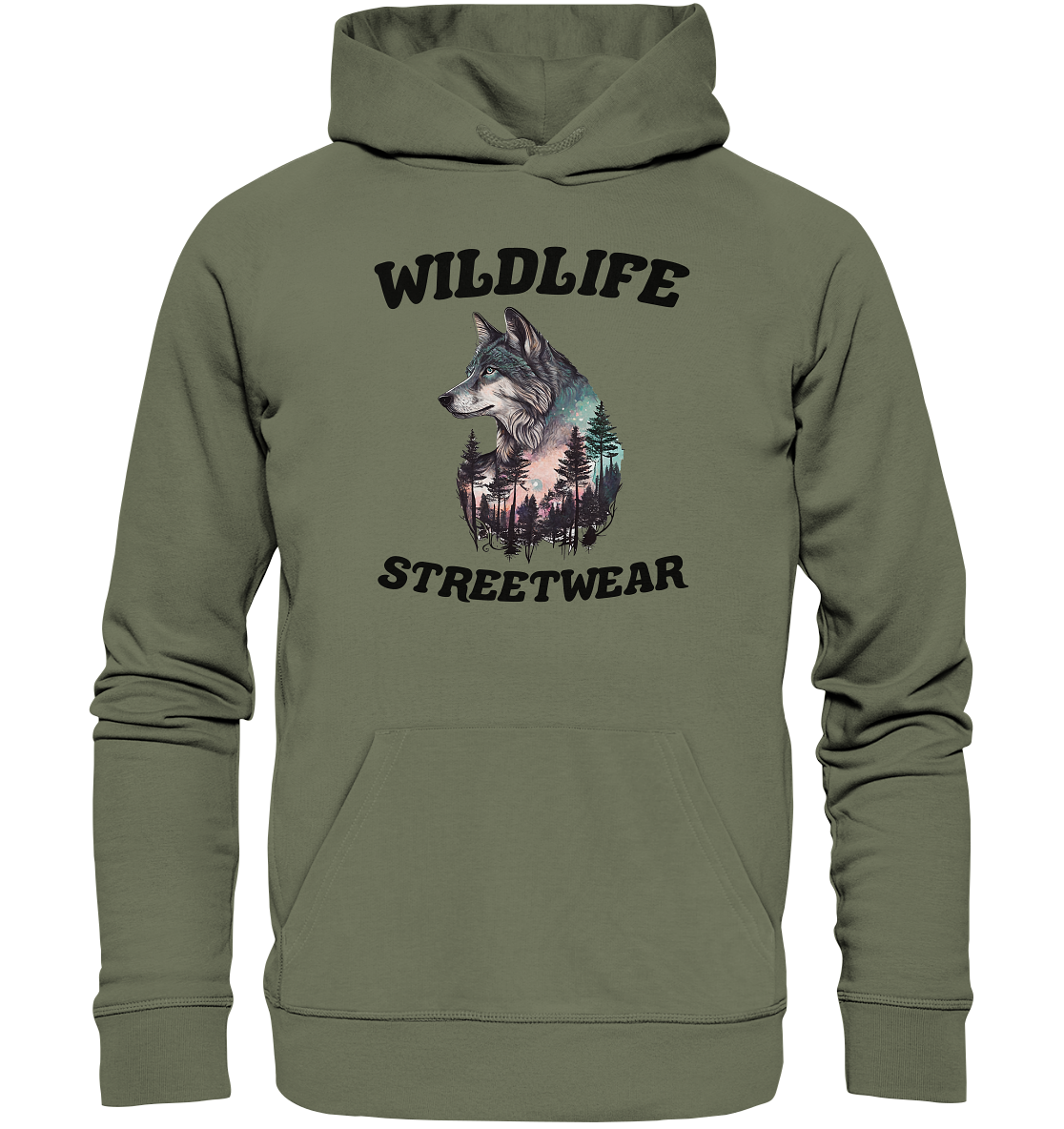 Streetwear Wildlife Design - Premium Unisex Hoodie