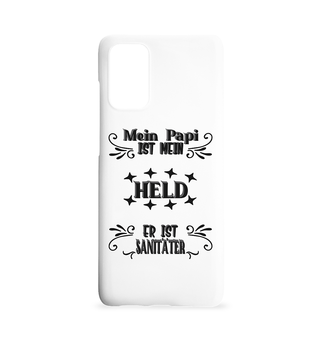 DAS PAPA PROJEKT-MEIN HELD-SANITÄTER- Samsung S20+ Handyhülle