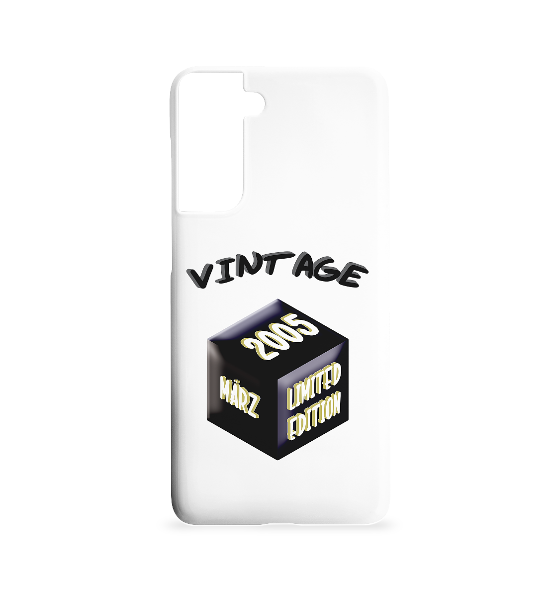 Vintage 2005 MÄRZ Limited Edition, Geschenk zum 18 - Samsung S21 Handyhülle
