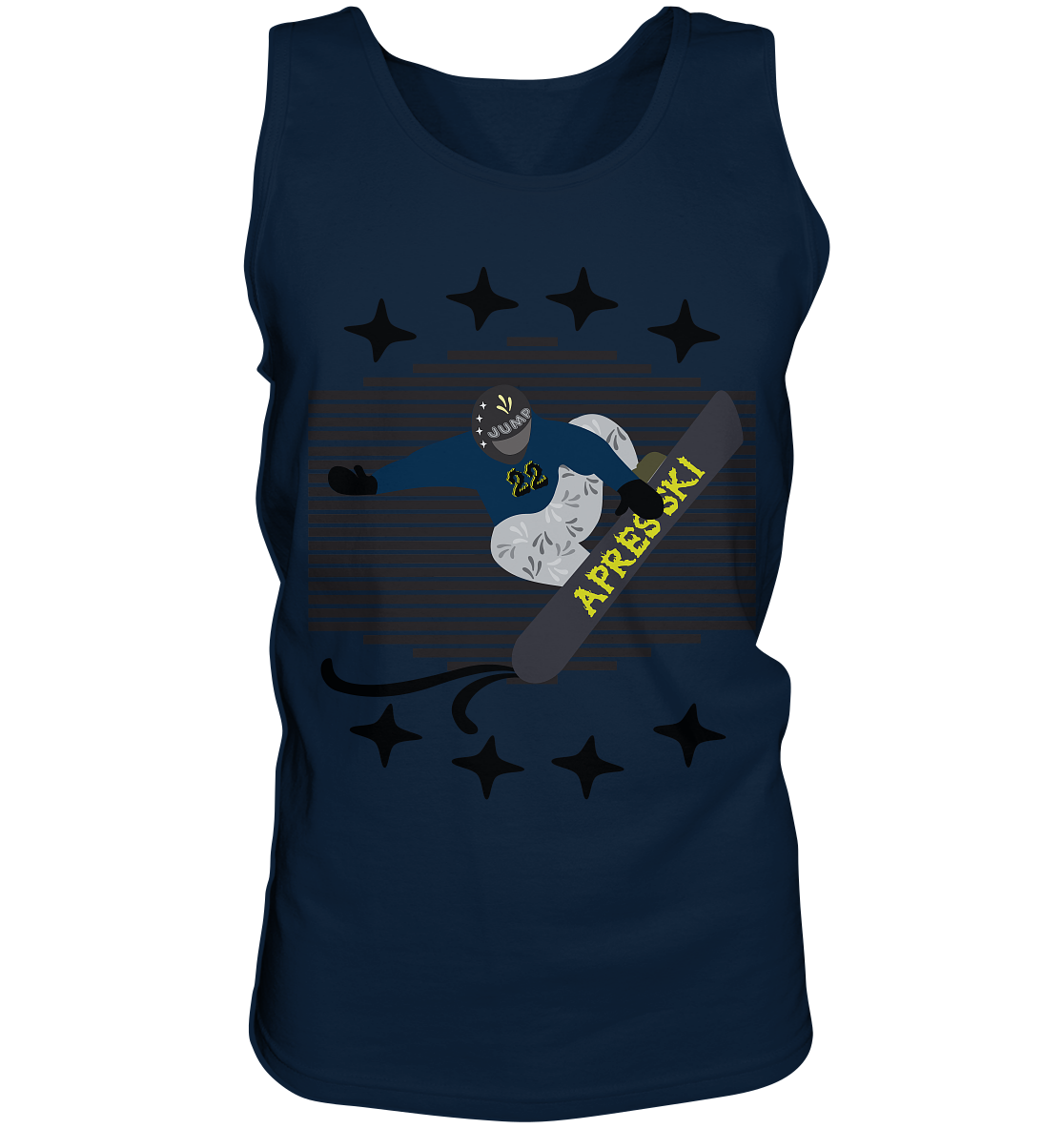 Snowboarding, Apres- Ski, Snowboard, - Tank-Top