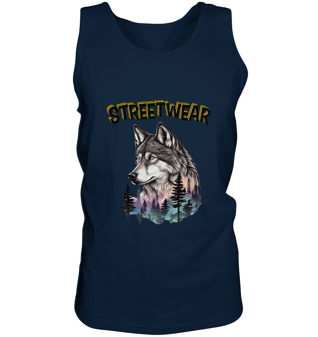 Streetwear Wildlife Design - Tank-Top