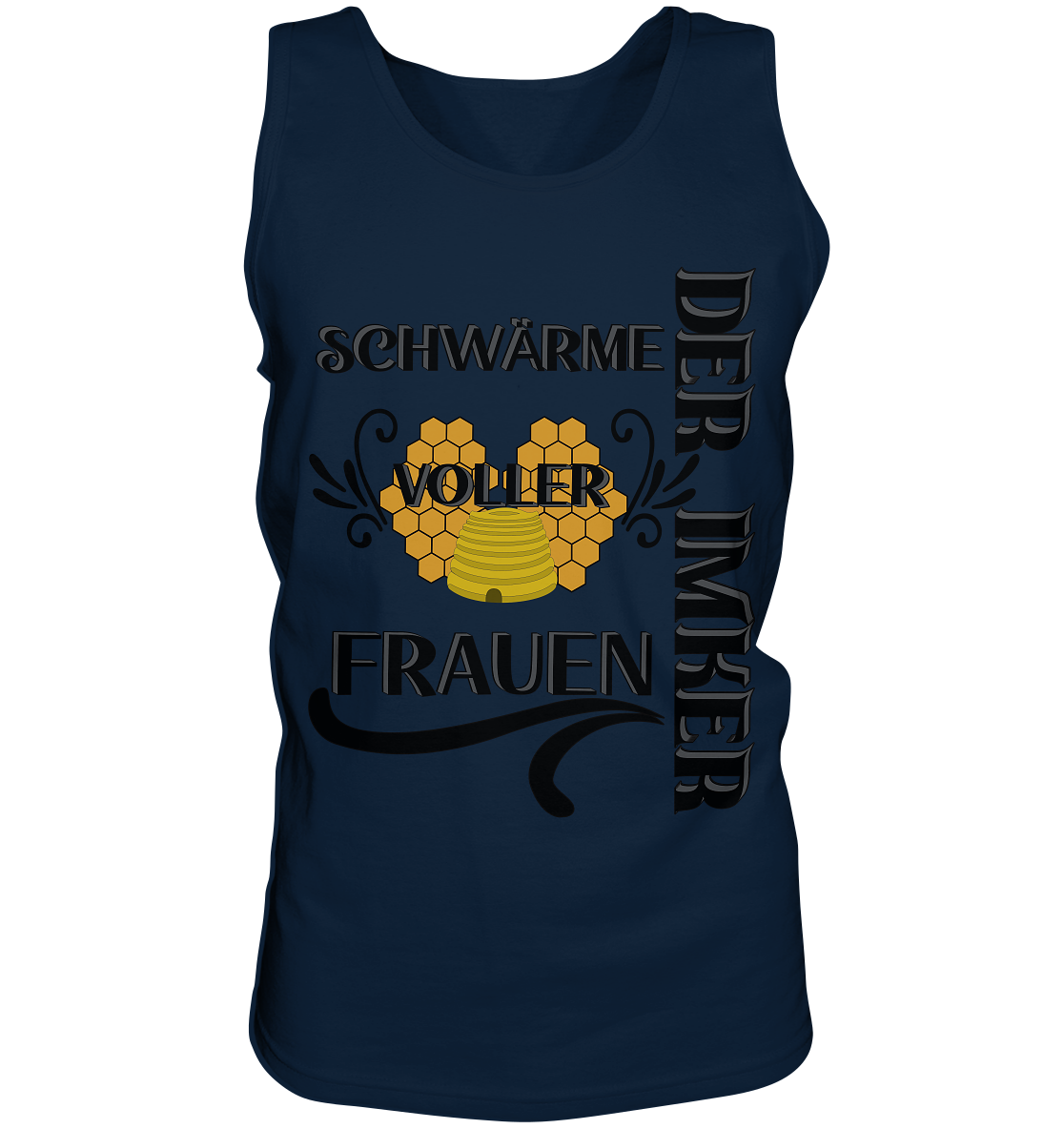 Der Imker, schwärme voller Frauen, Imkerei, Helden, schwarzes Design - Tank-Top