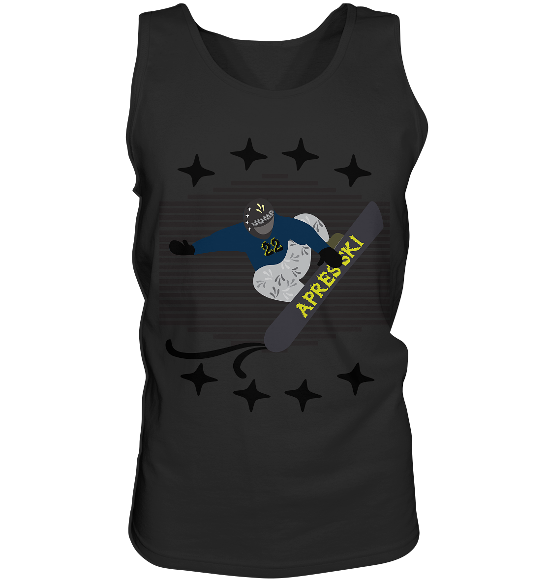 Snowboarding, Apres- Ski, Snowboard, - Tank-Top