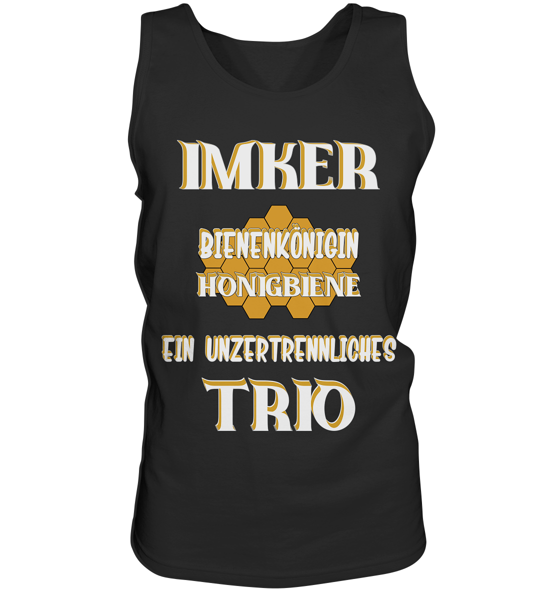 Imker- Bienenkönigin und Honigbiene, einTeam, Pfleger und Schützer von Bienen - Tank-Top