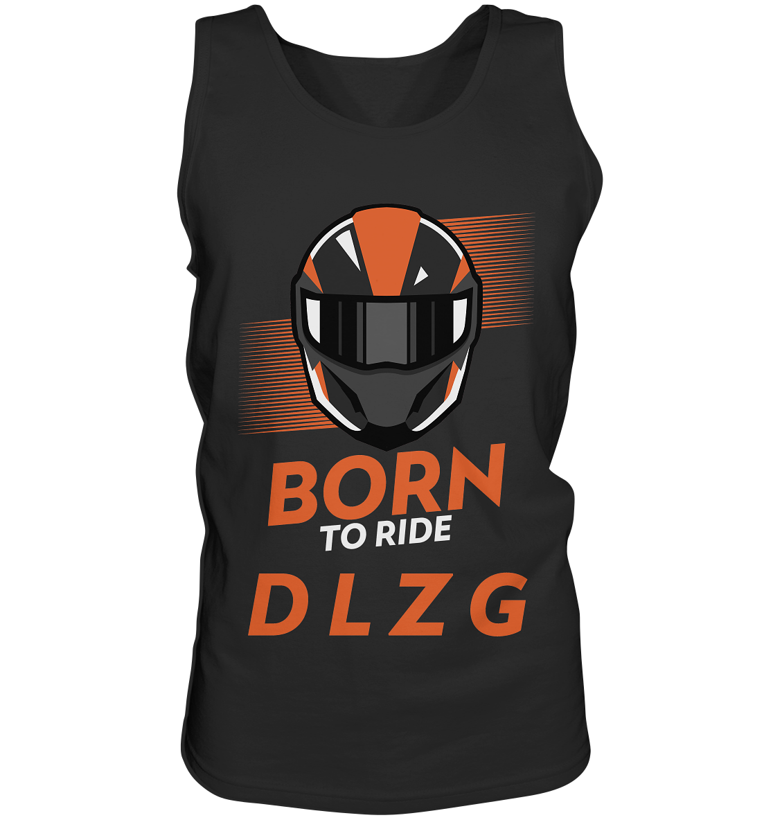 DLzG "Born to Ride" Fun Motiv- Tanktop