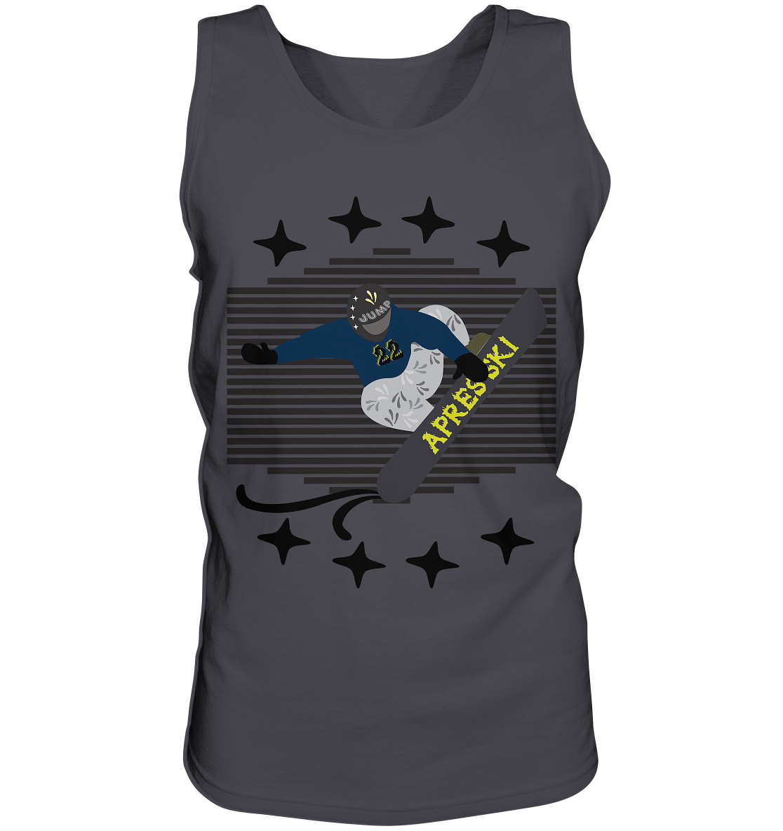 Snowboarding, Apres- Ski, Snowboard, - Tank-Top