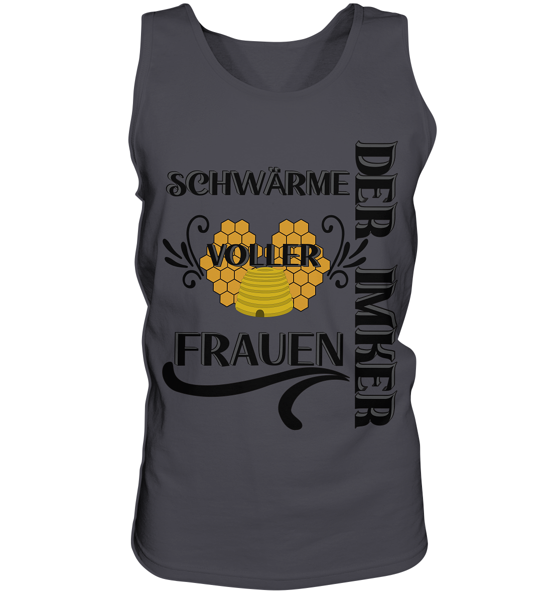 Der Imker, schwärme voller Frauen, Imkerei, Helden, schwarzes Design - Tank-Top