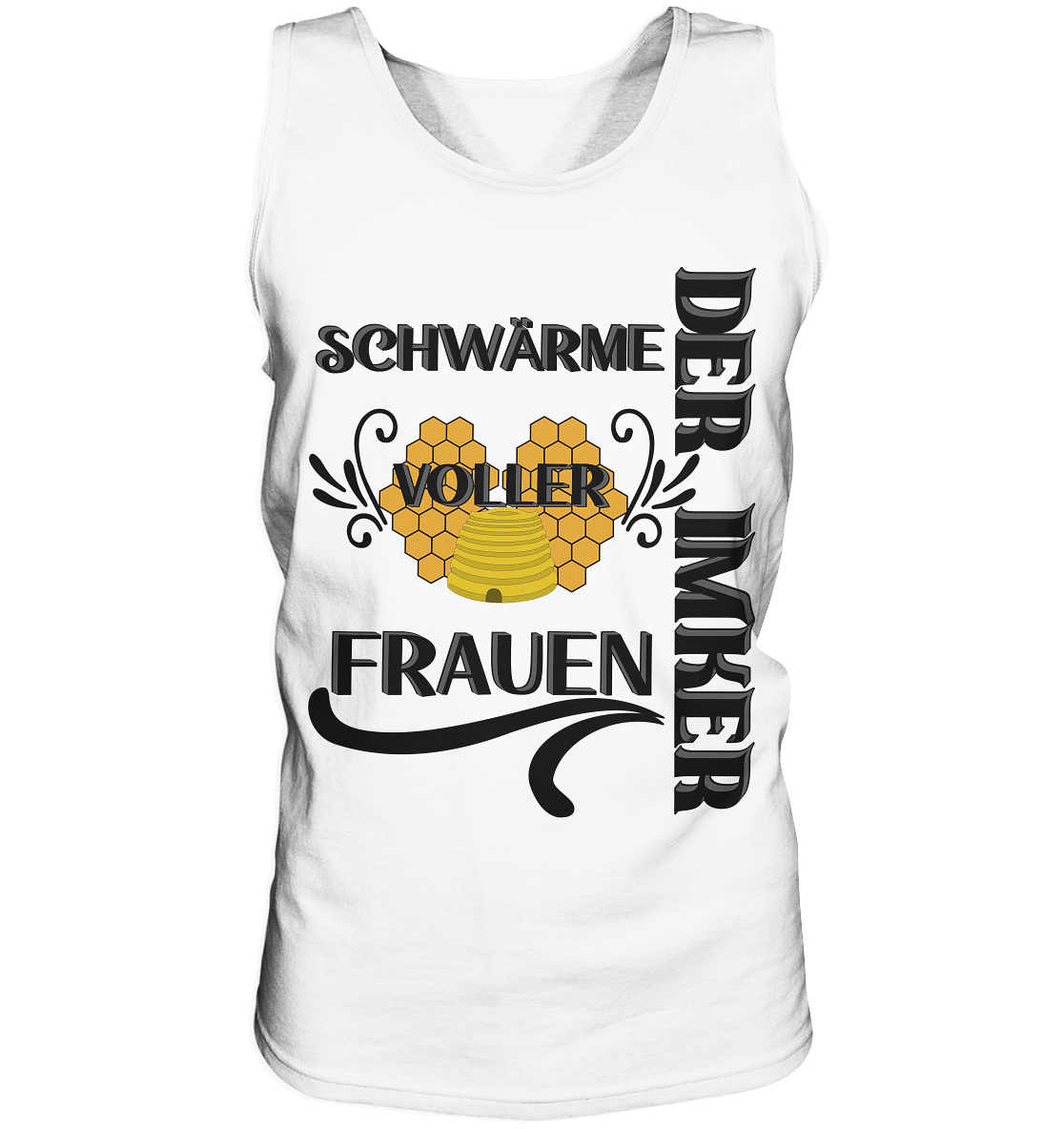Der Imker, schwärme voller Frauen, Imkerei, Helden, schwarzes Design - Tank-Top